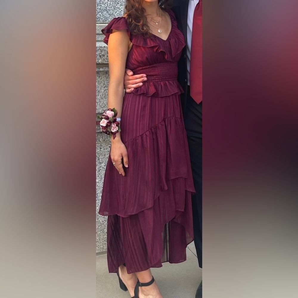Maroon dress